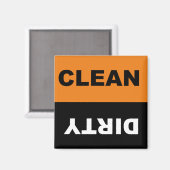 Clean Dirty Dishwasher magnet (Voorkant / Achterkant)