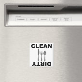 Clean Dirty Dishwasher magnet (Insitu (Vaatwasser))