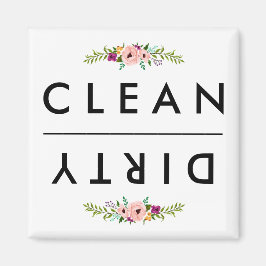 CLEAN/DIRTY Dishwasher Magnet