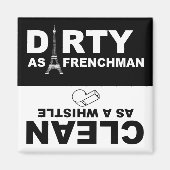 Clean Dirty Dishwasher magnet (Voorkant)