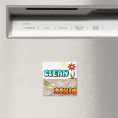 Clean Dirty Dishwasher magnet (Insitu (Vaatwasser))