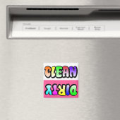 Clean Dirty Dishwasher magnet (Insitu (Vaatwasser))