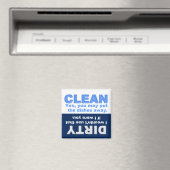 Clean Dirty Dishwasher magnet (Insitu (Vaatwasser))