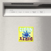 Clean Dirty Dishwasher magnet (Insitu (Vaatwasser))
