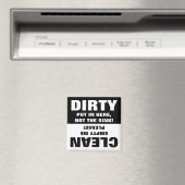 Clean Dirty Dishwasher magnet (Insitu (Vaatwasser))