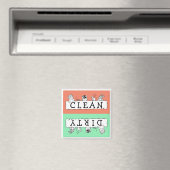 Clean Dirty Forest Critters Dishwaser Magnet (Insitu (Vaatwasser))