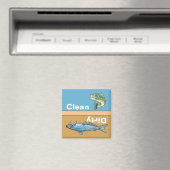 Clean Dirty Geviste wasmachine Magneet (Insitu (Vaatwasser))
