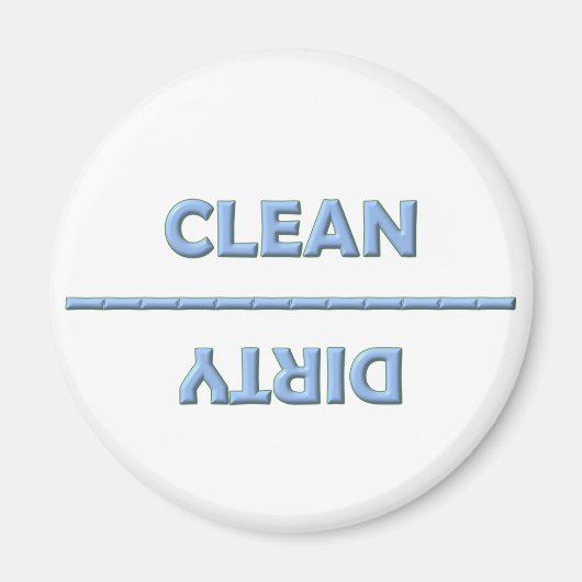 Clean-Dirty Magnet (Voorkant)
