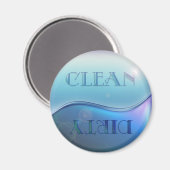 Clean Dirty Soap Dishwaser Magnet (Voorkant / Achterkant)