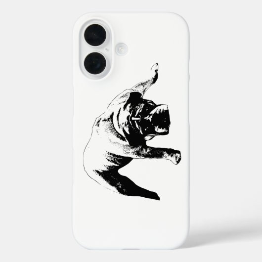 Clean Edge Bulldog-Hoesje Case-Mate iPhone Case (Achterkant)