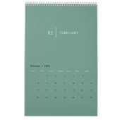 Clean Elegant Layout Kalender (Feb 2026)