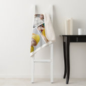 Clean Elegant White Family 6 Foto Collage Sherpa Deken (In situ)