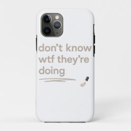Clean Girl Chaos – Skincare Delulu Vibes Quote Case-Mate iPhone Case