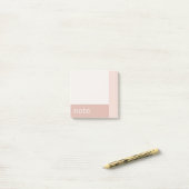 Clean Girl Lila Cream  Post-it® Notes (Op bureau)