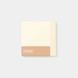Clean Girl Tan en Cream  Post-it® Notes