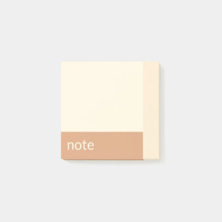 Clean Girl Tan en Cream Post-it® Notes