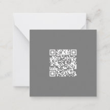 Clean Grey Corporate QR Code
