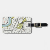 CLEAN HARVARD UNIVERSITY MASSACHUSETTS OUTLINE MAP BAGAGELABEL (Voorkant horizontaal)