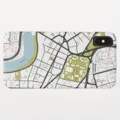 CLEAN HARVARD UNIVERSITY MASSACHUSETTS OUTLINE MAP Case-Mate iPhone CASE (Achterkant (horizontaal))