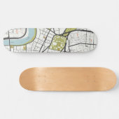 CLEAN HARVARD UNIVERSITY MASSACHUSETTS OUTLINE MAP PERSOONLIJK SKATEBOARD (Horizontaal)