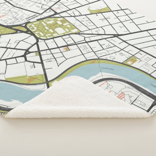 CLEAN HARVARD UNIVERSITY MASSACHUSETTS OUTLINE MAP SHERPA DEKEN (3/4)