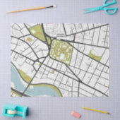 CLEAN HARVARD UNIVERSITY MASSACHUSETTS OUTLINE MAP TISSUEPAPIER (Craft)