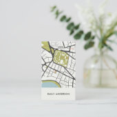 CLEAN HARVARD UNIVERSITY MASSACHUSETTS OUTLINE MAP VISITEKAARTJE (Staand voorkant)