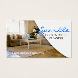 Clean House Cleaners Business Visitekaartje