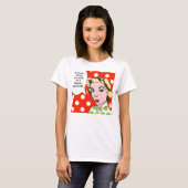 Clean House is een teken van een gebroken computer T-shirt (Voorkant volledig)