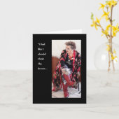 Clean House? Of spelen in de tuin? Kaart (Gele Bloem)