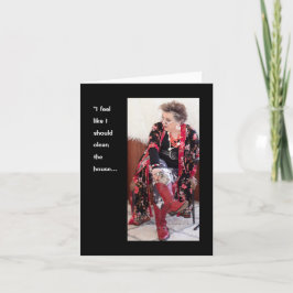 Clean House? Of spelen in de tuin? Kaart