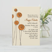 Clean Lines-uitnodiging Kaart (Staand voorkant)