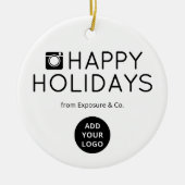 Clean Logo Ornament for Photo Studios (Voorkant)