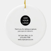 Clean Logo Ornament for Photo Studios (Achterkant)