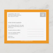 Clean Look Save the Date Kaart (Achterkant)