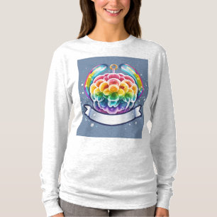 Clean Mesh Pouf Logo – Fris & Modern Hygiëne Ontwe T-shirt
