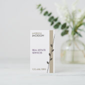 Clean Modern Branch Visitekaartje (Staand voorkant)