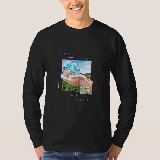 Clean Our Planet Blue Skies Edition T-shirt (Voorkant)