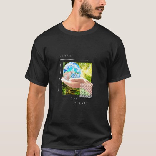 Clean Our Planet Forest Edition T-shirt (Voorkant)