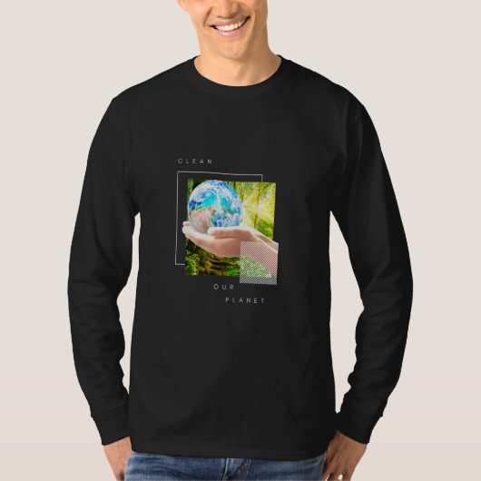 Clean Our Planet Forest Edition T-shirt (Voorkant)