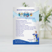 Clean Professional Editable Template  Kaart (Staand voorkant)