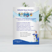 Clean Professional Editable Template Kaart (Staand voorkant)