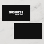 Clean Professional Visitekaartje (Voorkant / Achterkant)