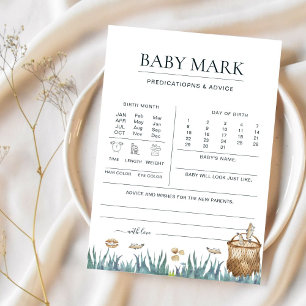 Clean Reel Fun Gevist Baby shower voorspellingen