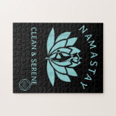 Clean & Serene Yoga Anonieme Verslaafden Legpuzzel (Horizontaal)