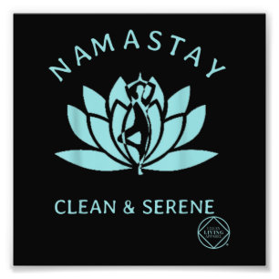 Clean & Serene Yoga Narcotics Anonymous Foto Afdruk
