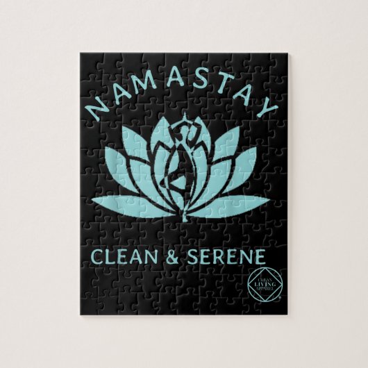 Clean & Serene Yoga Narcotics Anonymous Legpuzzel (Verticaal)