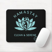Clean & Serene Yoga Narcotics Anonymous Muismat (Met muis)
