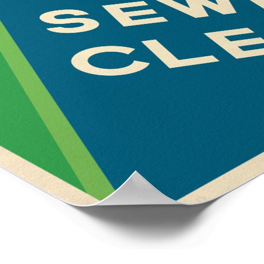 Clean Sewer Poster (Hoek)