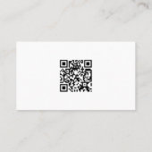 Clean Sharp Modern Business Card Concept Visitekaartje (Achterkant)